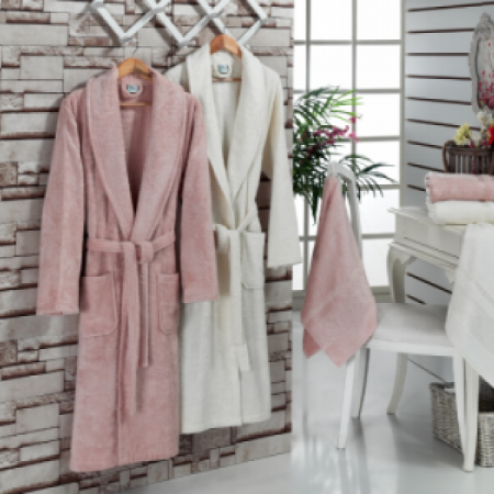 Bamboo bathrobe set